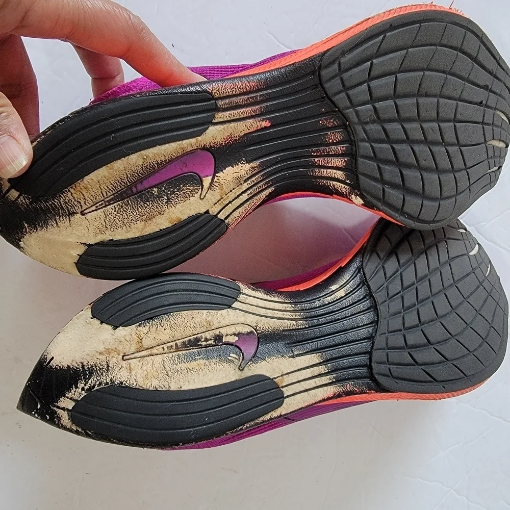 Nike ZoomX Vaporfly NEXT% 2 By You Racing Sneakers Women Sz 8 Lightweight Purple